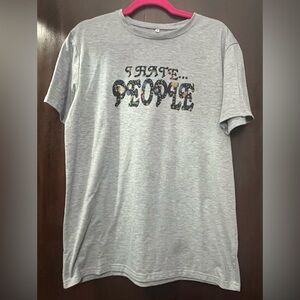 Gray Graphic T-Shirt